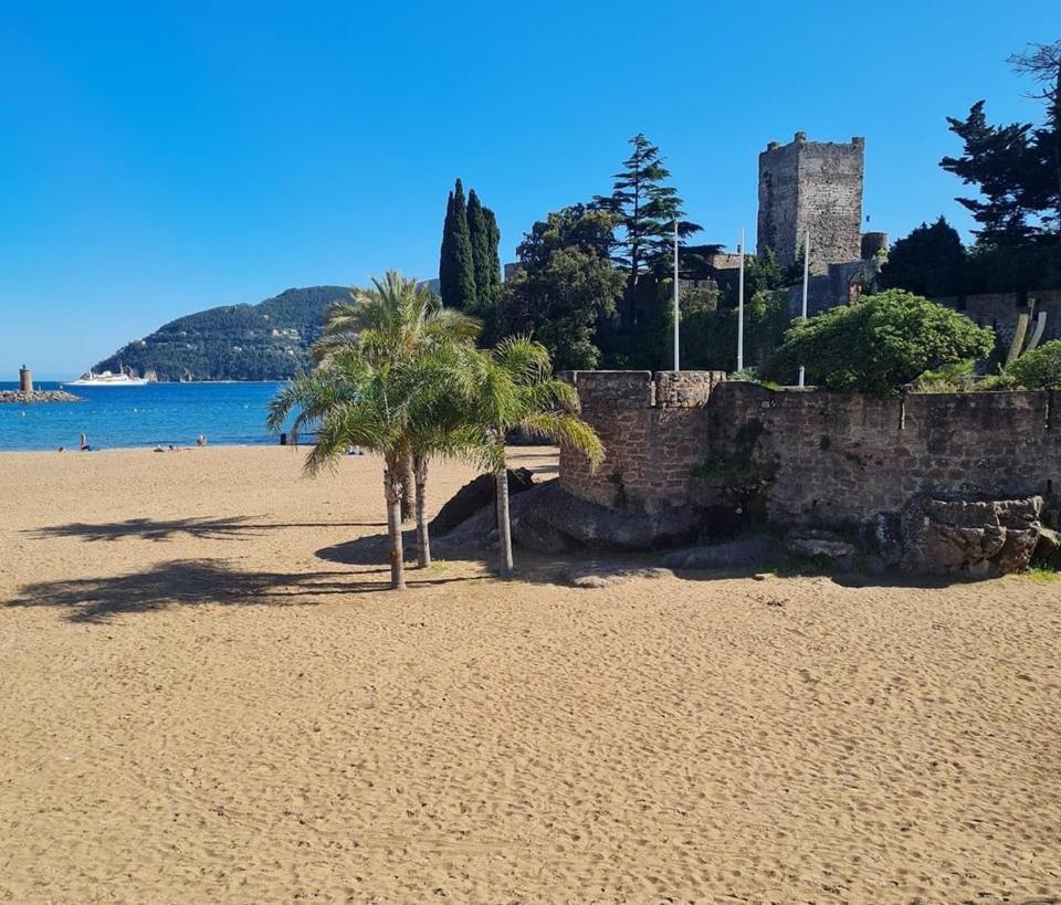 Rez De Jardin Au Calme Et Proche Mer Mandelieu La Napoule Bagian luar foto